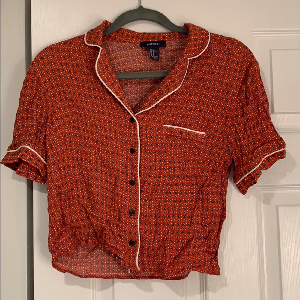 Forever 21 Button Down Shirt